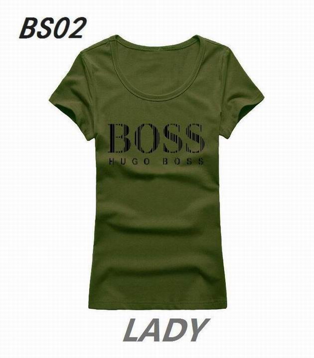BOSS short round collar T woman S-XL-067